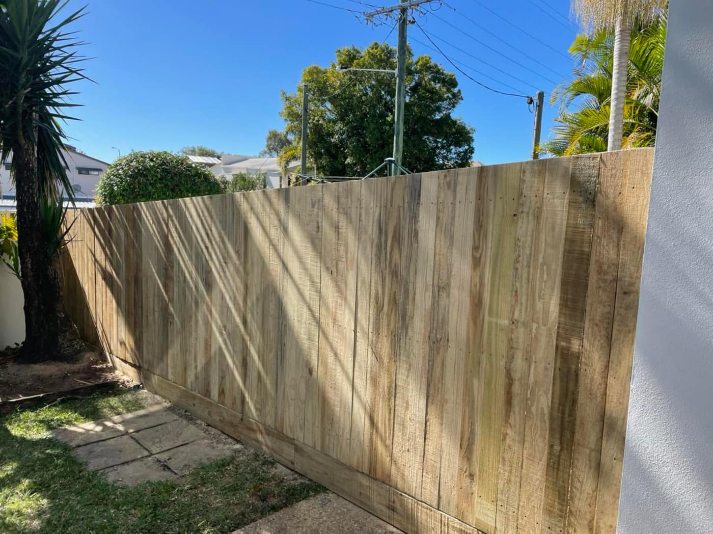 Treated Pine Boundary — Full Replace